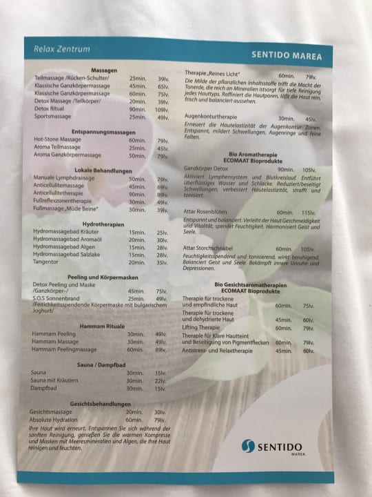 Sport & Freizeit Sentido Marea