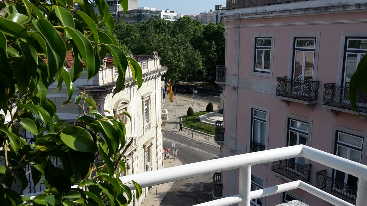 Gartenanlage Hotel Lisboa Plaza