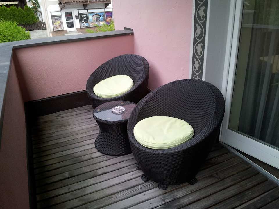 Balkon Pension Gletscherblick