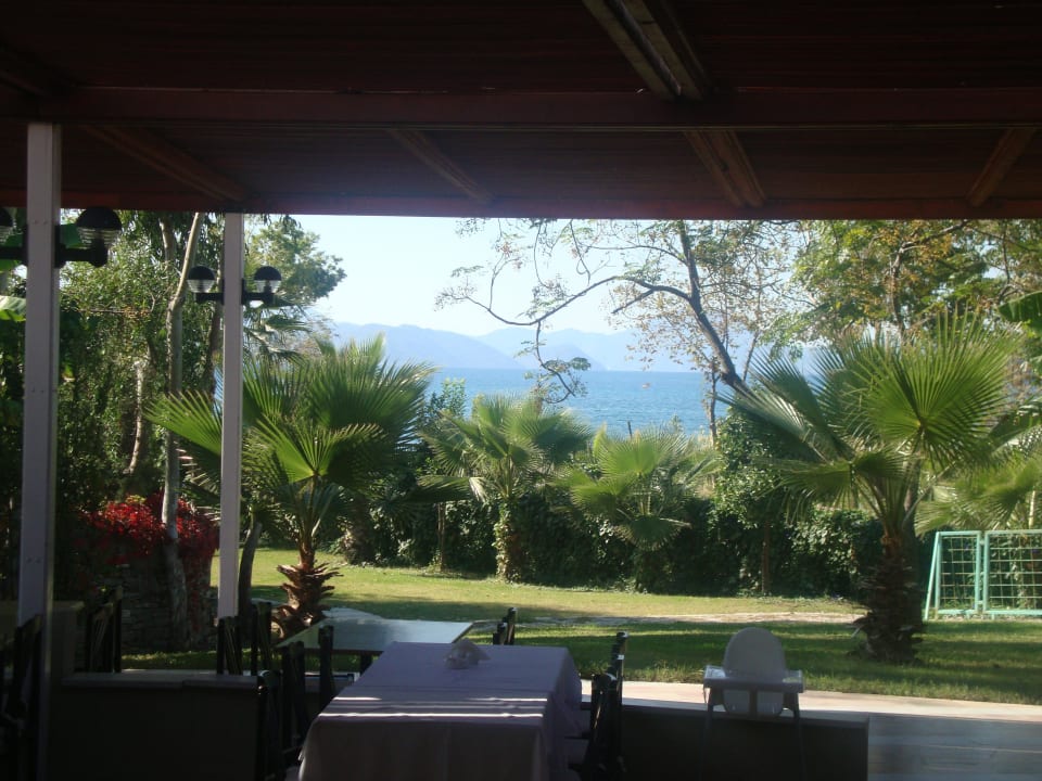 Blick aus dem Restaurant Club Tuana Fethiye