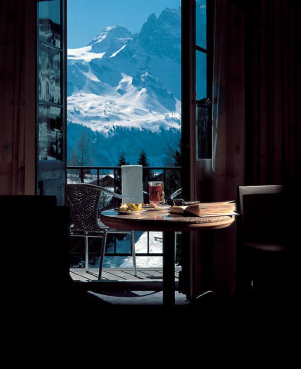 Ausblick Palace Hotel Mürren