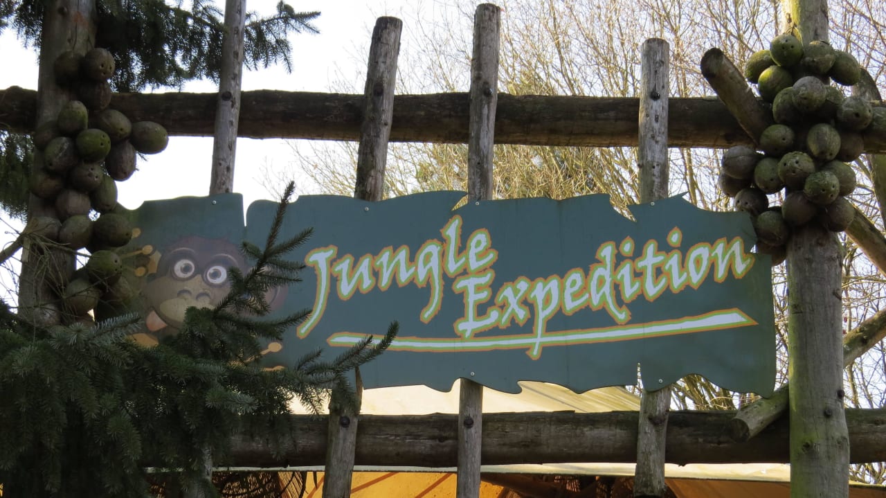 Jungle Dom Eingang Center Parcs Het Heijderbos