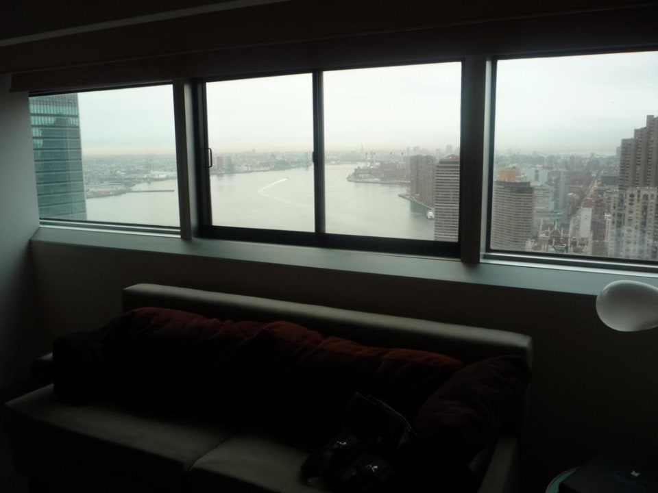 Ausblick aus dem Zimmer Millennium Hilton New York One UN Plaza