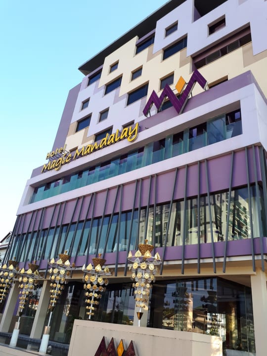 Außenansicht Hotel Magic Mandalay