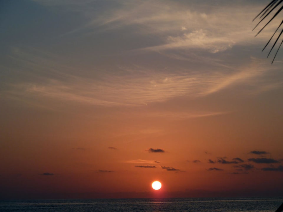 Sonnenuntergang Kuramathi Maldives
