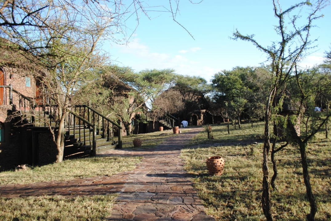 Gartenanlage Serengeti Serena Safari Lodge