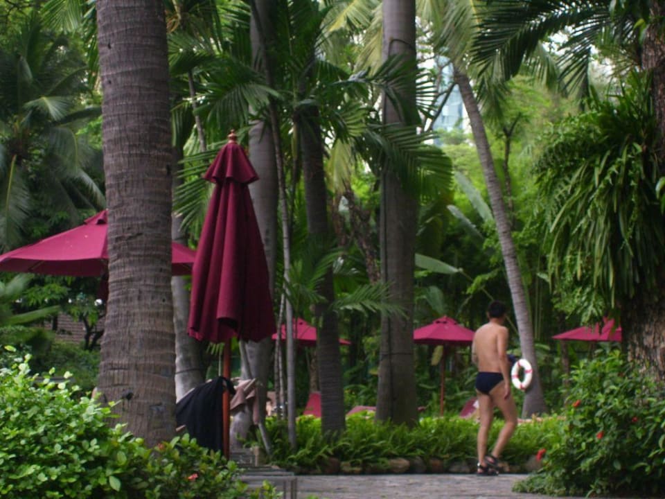 Tropischer Garten Movenpick BDMS Wellness Resort Bangkok
