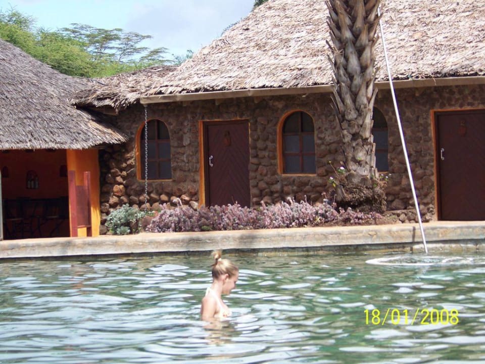 Basen w sopa Hotel Amboseli Sopa Lodge