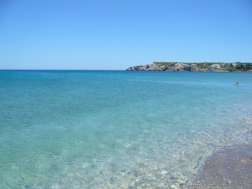 Plaża hotelowa Atlantica Mikri Poli Rhodes
