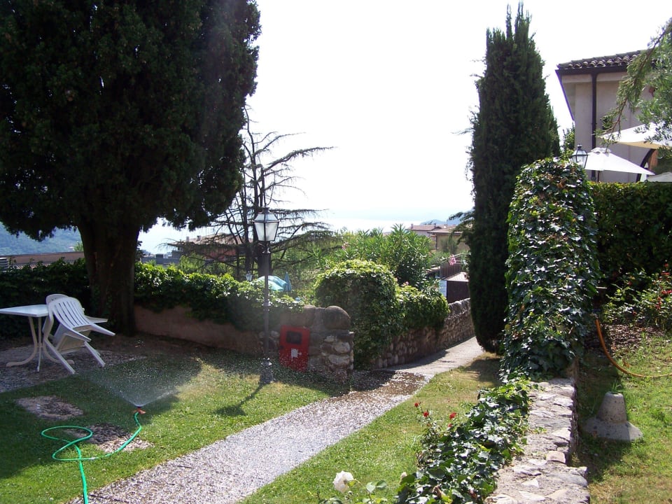 Blick zum Restaurant Ferienanlage La Filanda