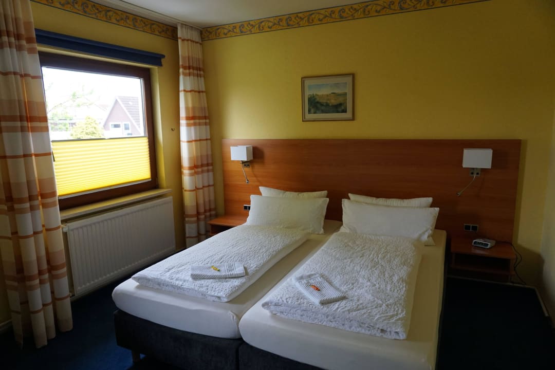 Blick in unser Hotelzimmer Hotel Morgensonne