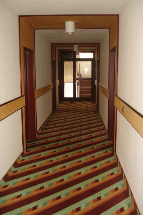 Blick in den Flur Hotel Frankenland