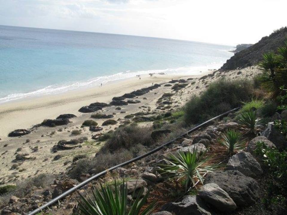 Blick vom Hotel zum Strand Marina Playa Suite Hotel