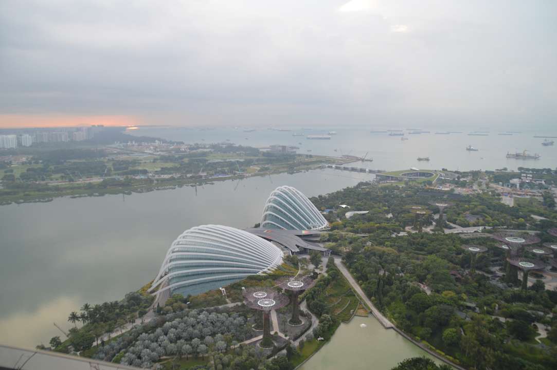 Ausblick Marina Bay Sands