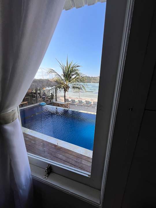 Ausblick Mista Ceningan's Beach Bungalows previously The KUBU 221