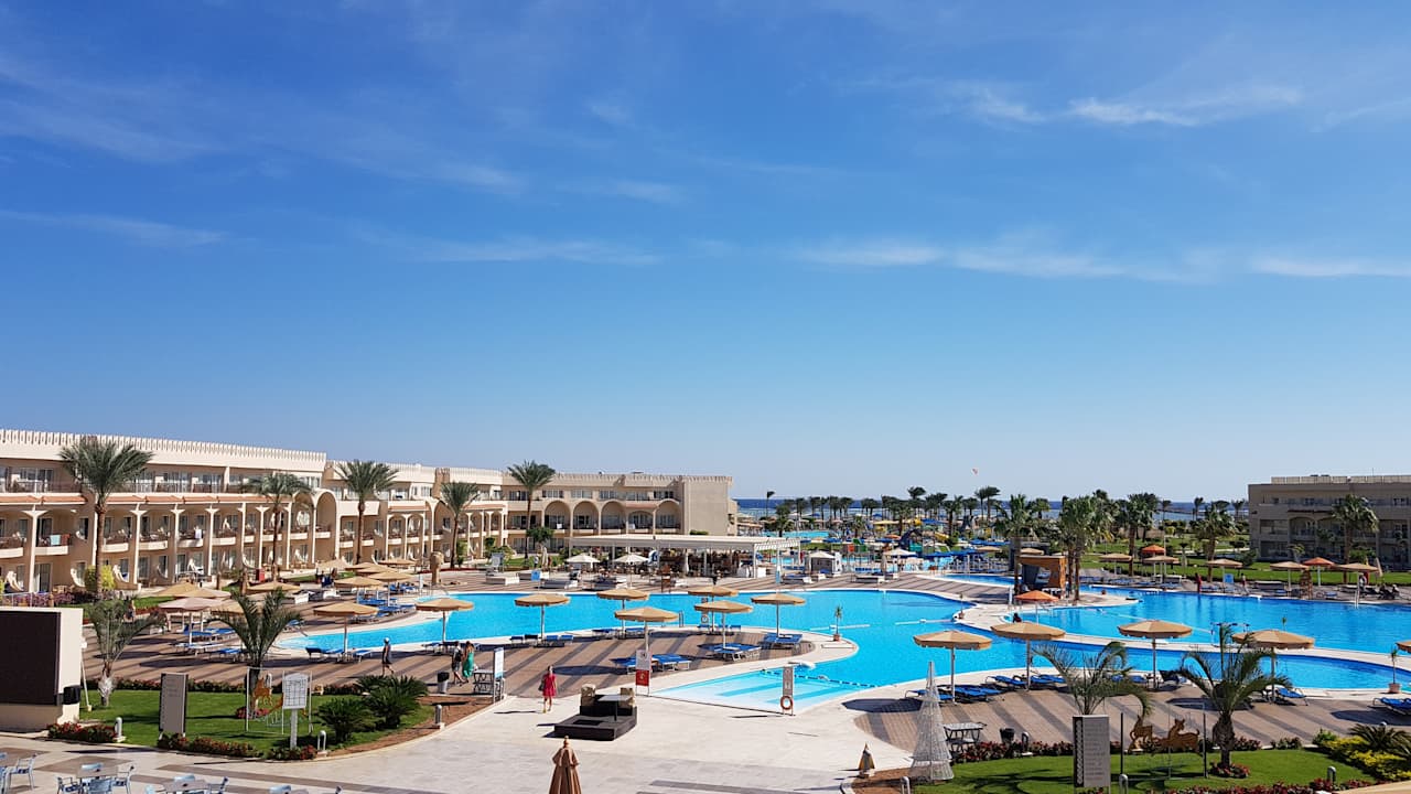 Ausblick Pickalbatros Royal Moderna Resort-Sharm El Sheikh