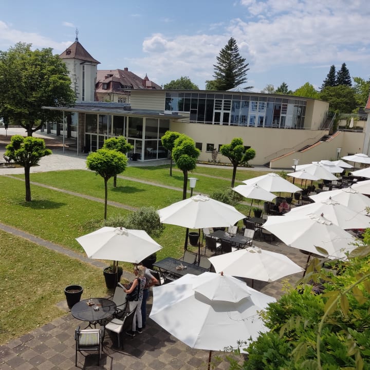 Außenansicht Bad-Hotel mit Villa Seeburg