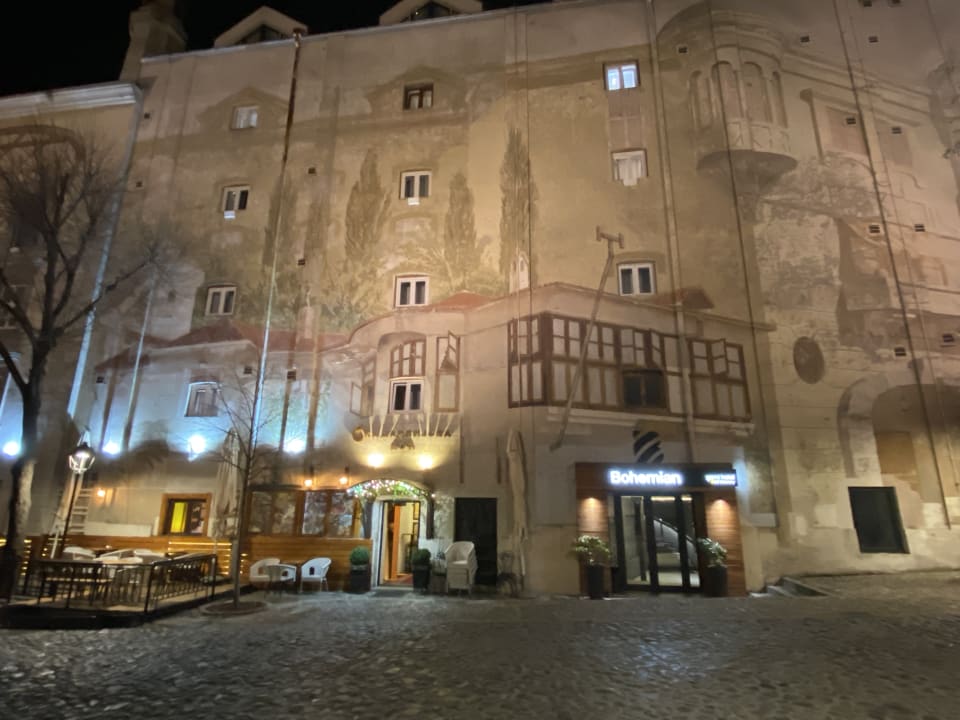 Außenansicht Hotel Bohemian Garni - Skadarlija