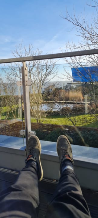 Ausblick Hotel Strand am Königshafen