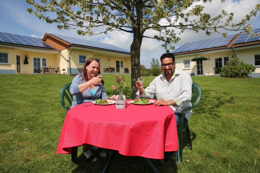 Gartenanlage Ferienhof Hubertushof Eifel