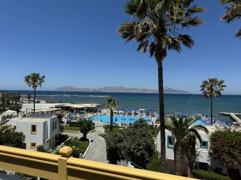 Ausblick Hotel Mastichari Beach