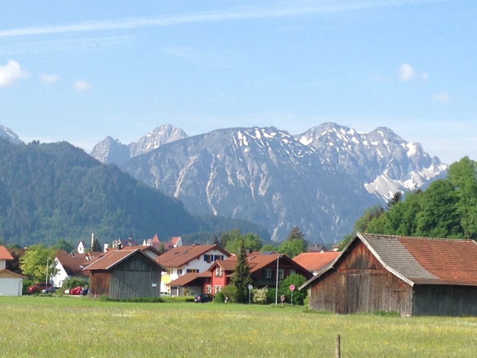 Ausblick Hotel Sommer