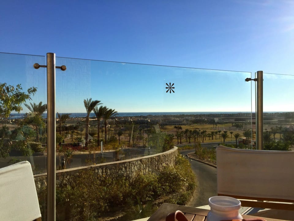 Meerblick beim Frühstück  Steigenberger Makadi Hotel - Adults only