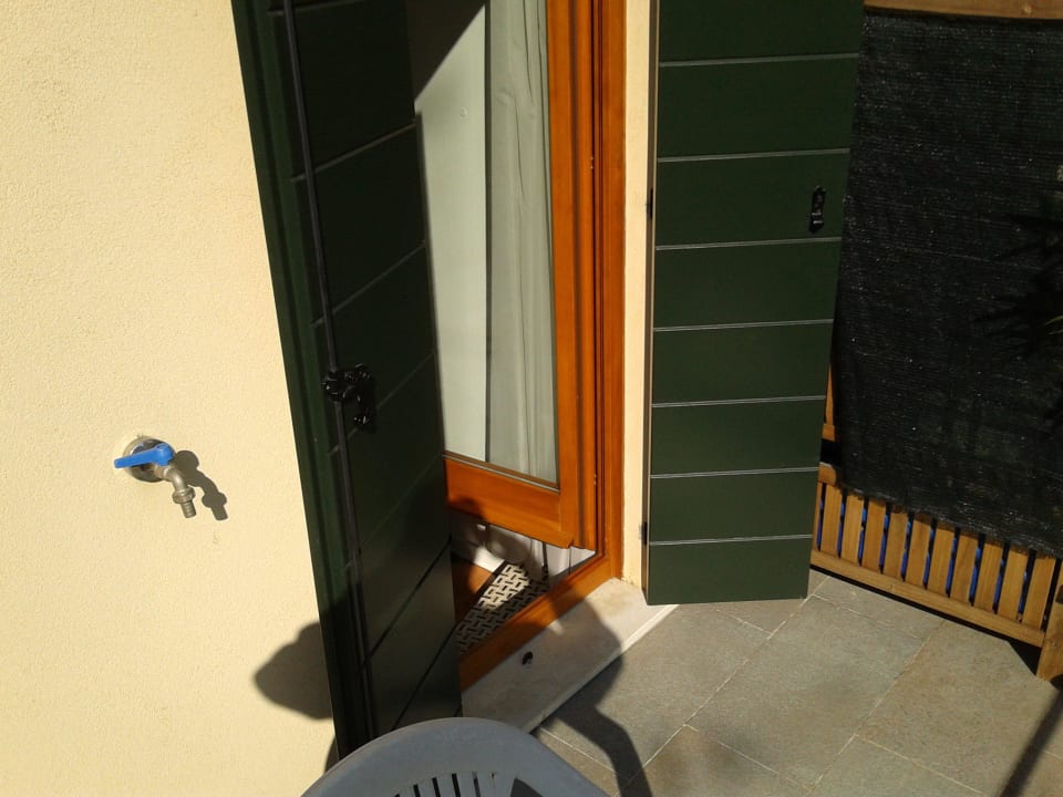 Zwischentür Balkon und Zimmer Hotel Antigo Trovatore