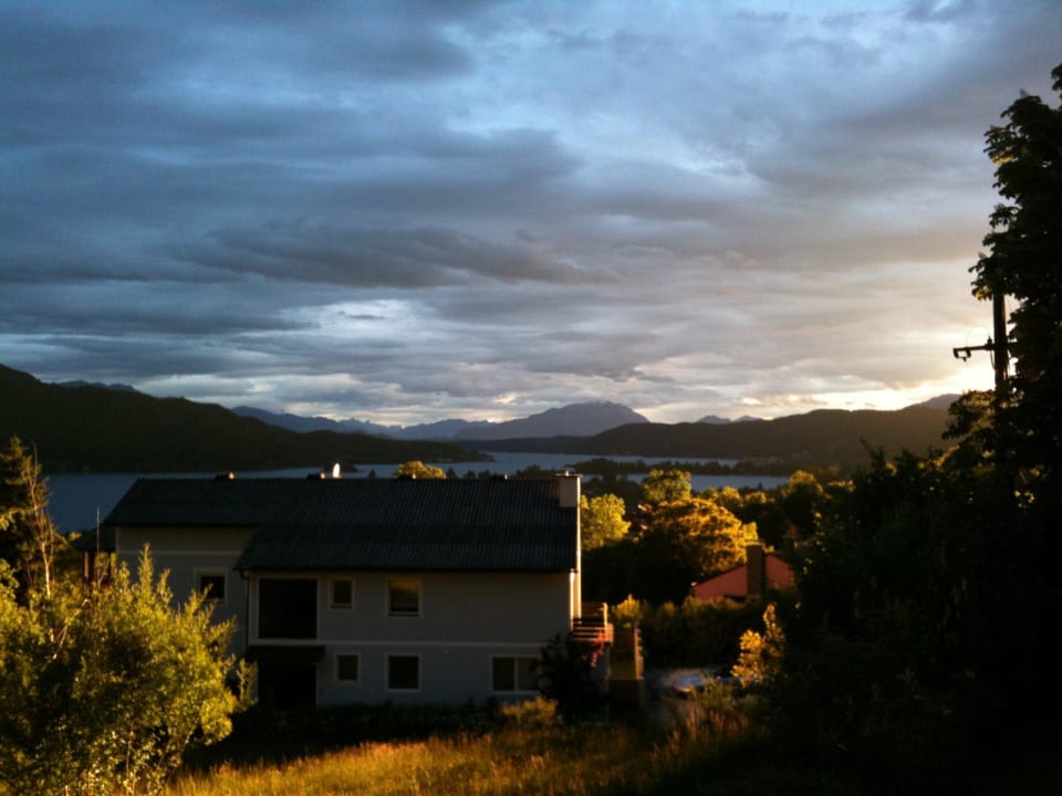 Ausblick auf den See Landhaus Hauptmann