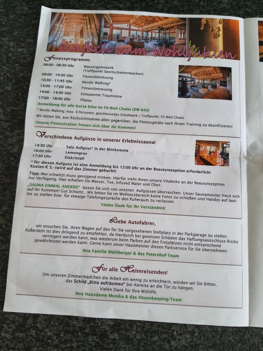 Sonstiges Wohlfühlresort Peternhof