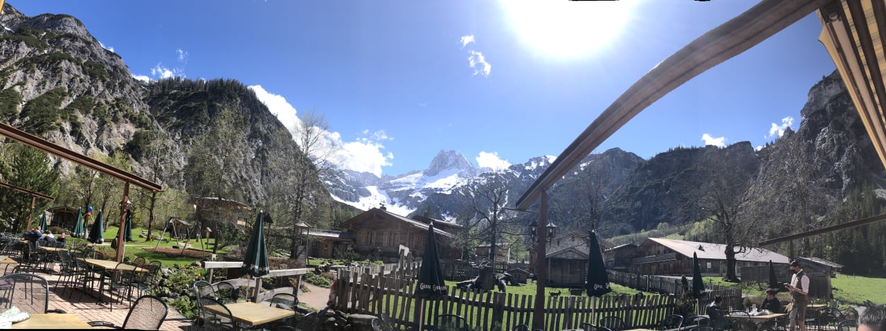 Gartenanlage Verwöhnhotel Kristall