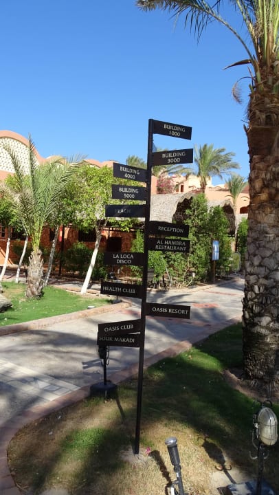 Waren am ersten Tag schon hilfreich. Jaz Makadi Oasis Resort