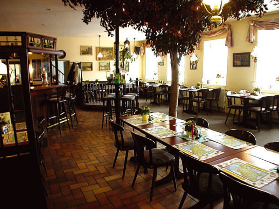 Innenansicht Restaurant Gästehaus Sulsdorf