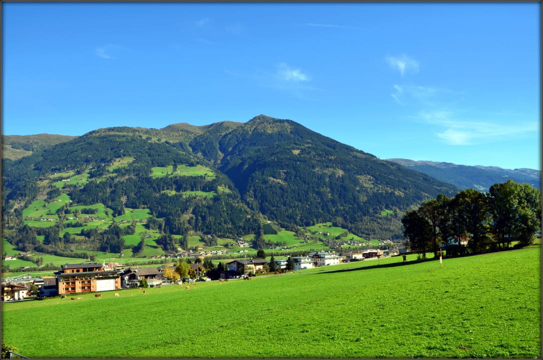 Zimmerausblick nach Osten Hotel Kohlerhof