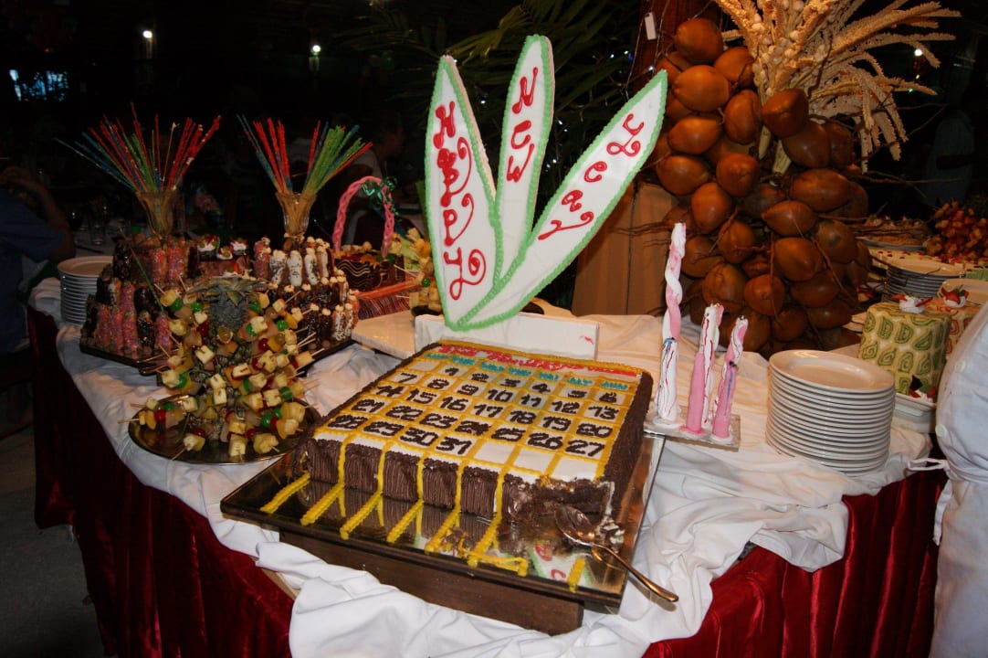 Silvester Dessertbuffet Summer Island Maldives