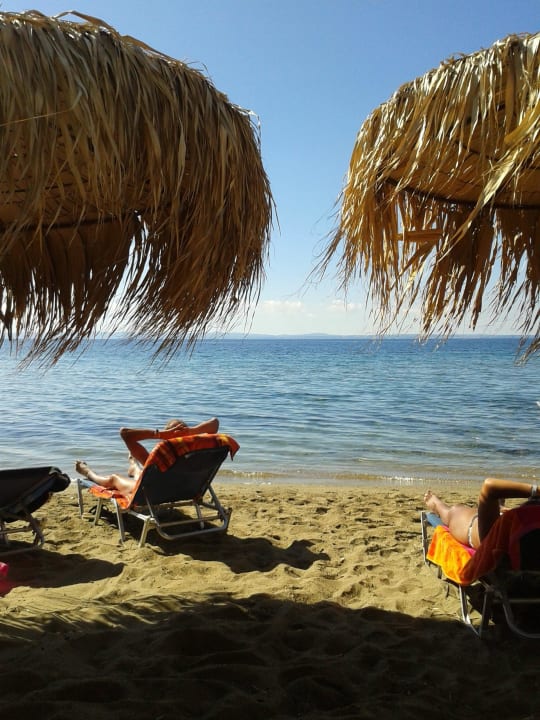 Erholung pur! Liegen incl. Schirm - 3 Euro am Tag Glavas Inn Hotel