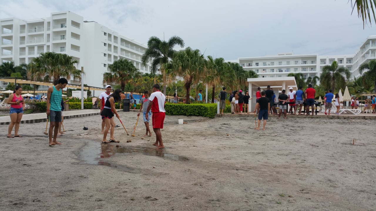 Animation bei Arbeit Hotel Riu Playa Blanca