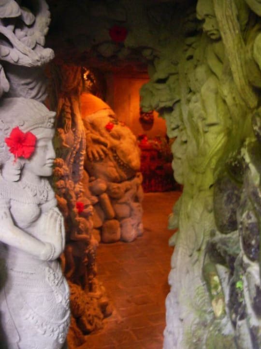 Eingang zum Spa - Bereich Hotel Tjampuhan