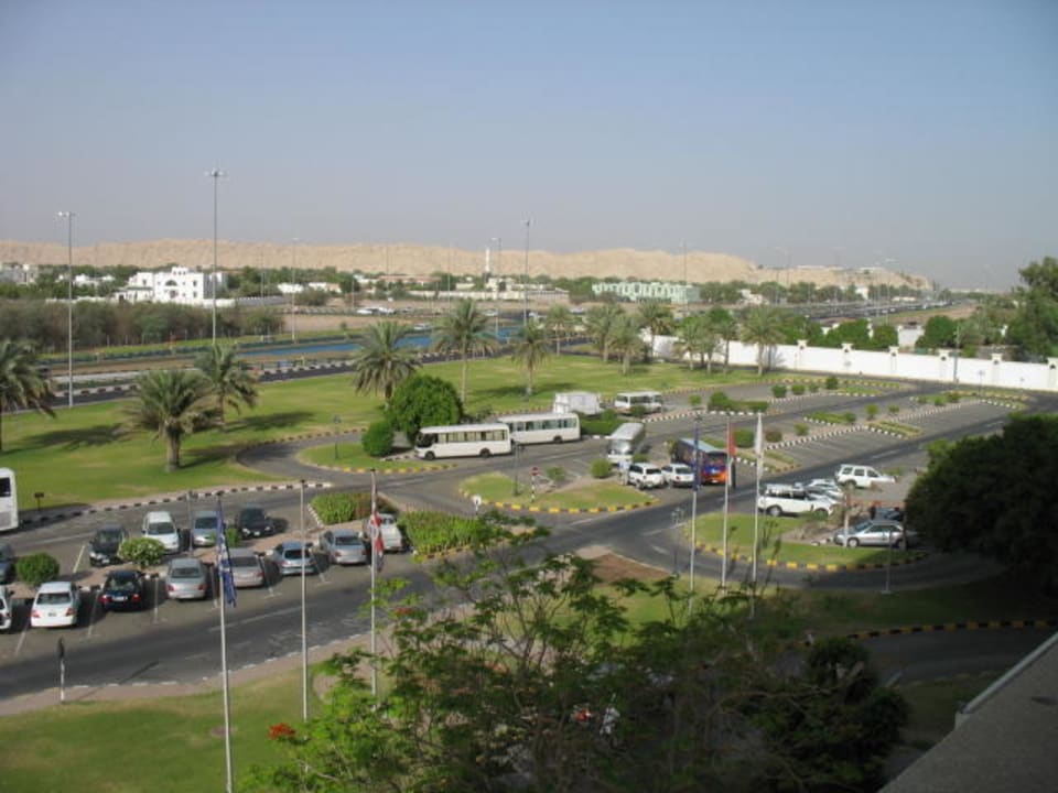 Blick vom Balkon Radisson Blu Hotel & Resort Al Ain