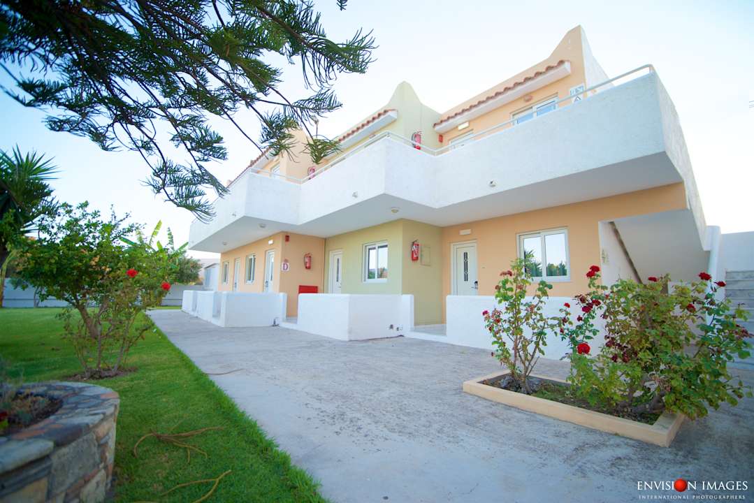 Außenansicht Apartments Lenaki