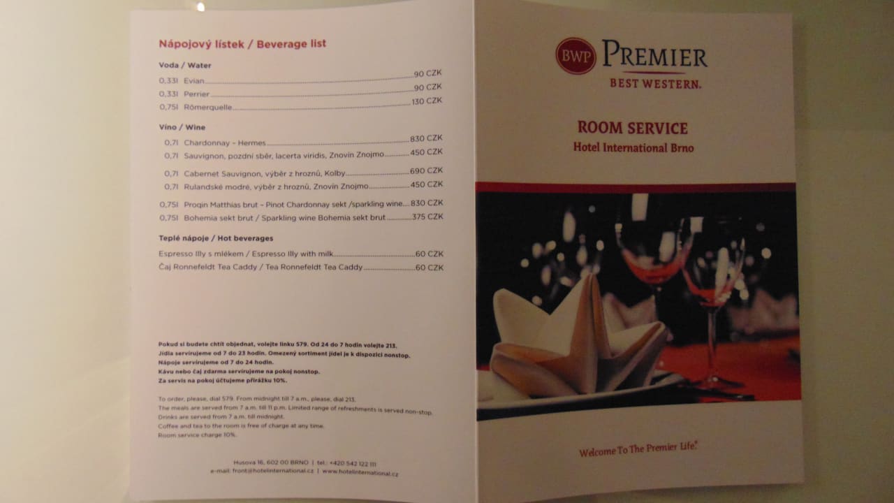 Sonstiges Hotel International Brno