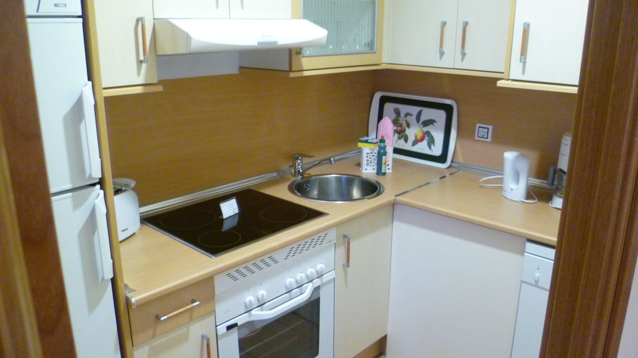 Enge, gut ausgestatette Küche Pierre & Vacances Fuerteventura Origo Mare Resort