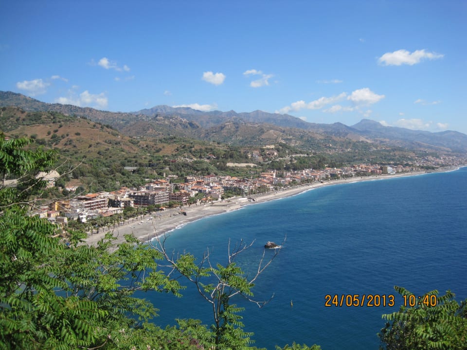 Küste in Richtung Messina Capo dei Greci Taormina Coast Resort Hotel & Spa