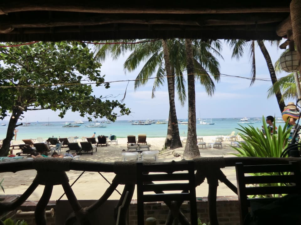 Vom Restaurant ,einfach toll Resort & Spa Surfside Boracay