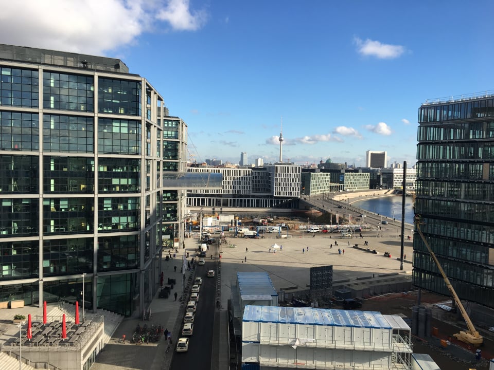 Ausblick MEININGER Hotel Berlin Hauptbahnhof