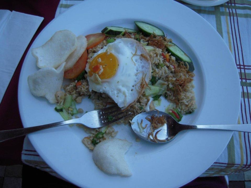 Indonese Breakfast Alam Asmara Dive Resort