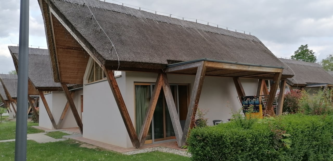 Außenansicht Terme 3000 - Moravske Toplice - Die Anlage Prekmurska vas Ajda