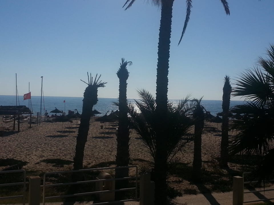 Blick auf den Strand Omar Khayam Resort & Aquapark