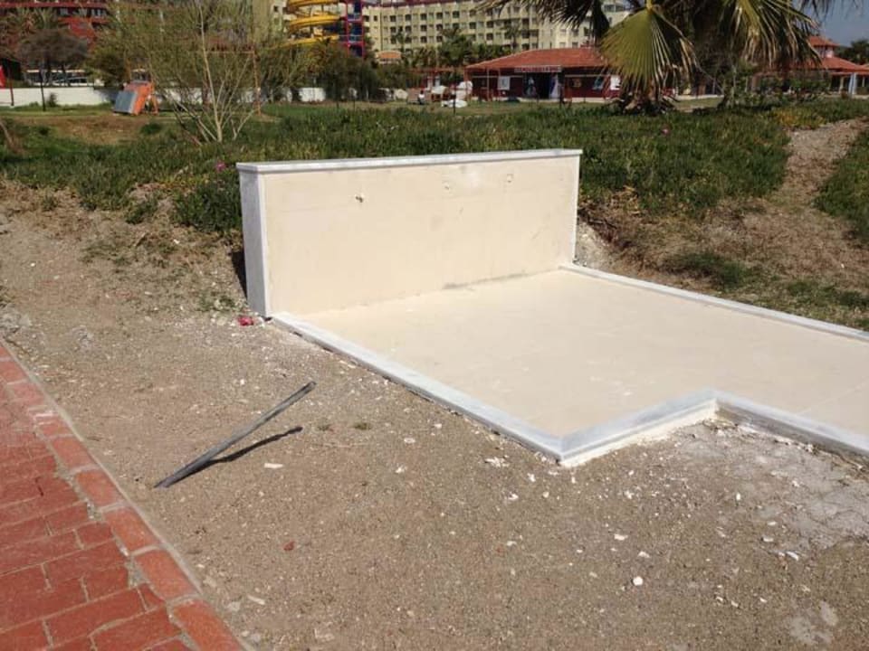 Duschbereich am Strand Selge Beach Resort