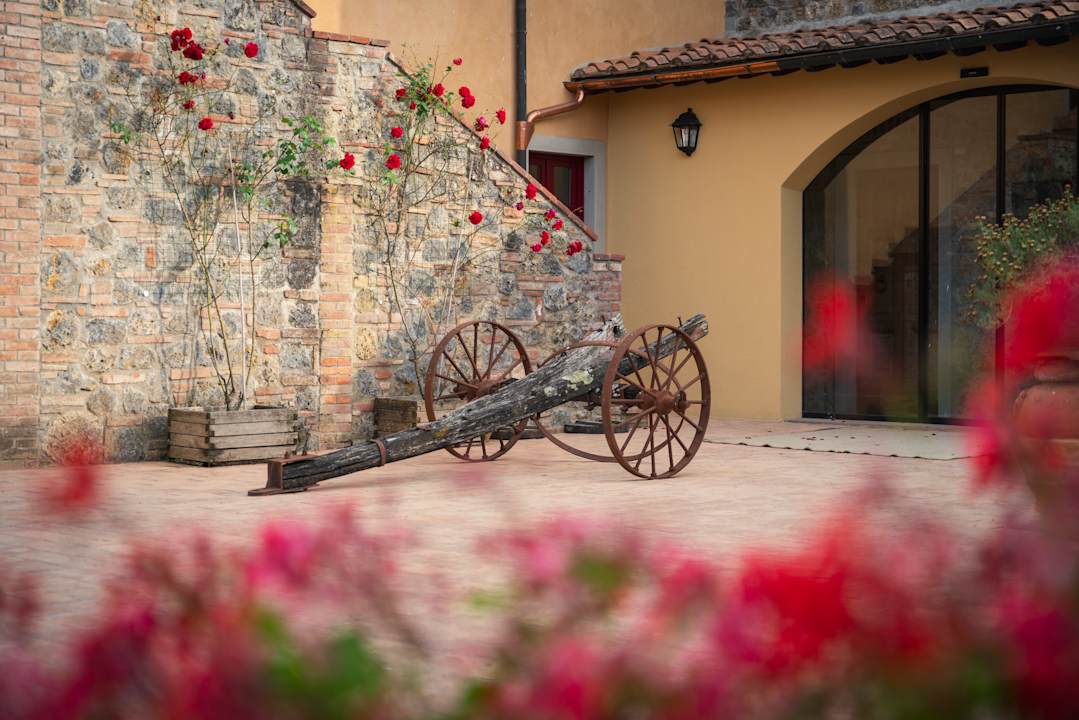 Außenansicht Hotel Casolare le Terre Rosse